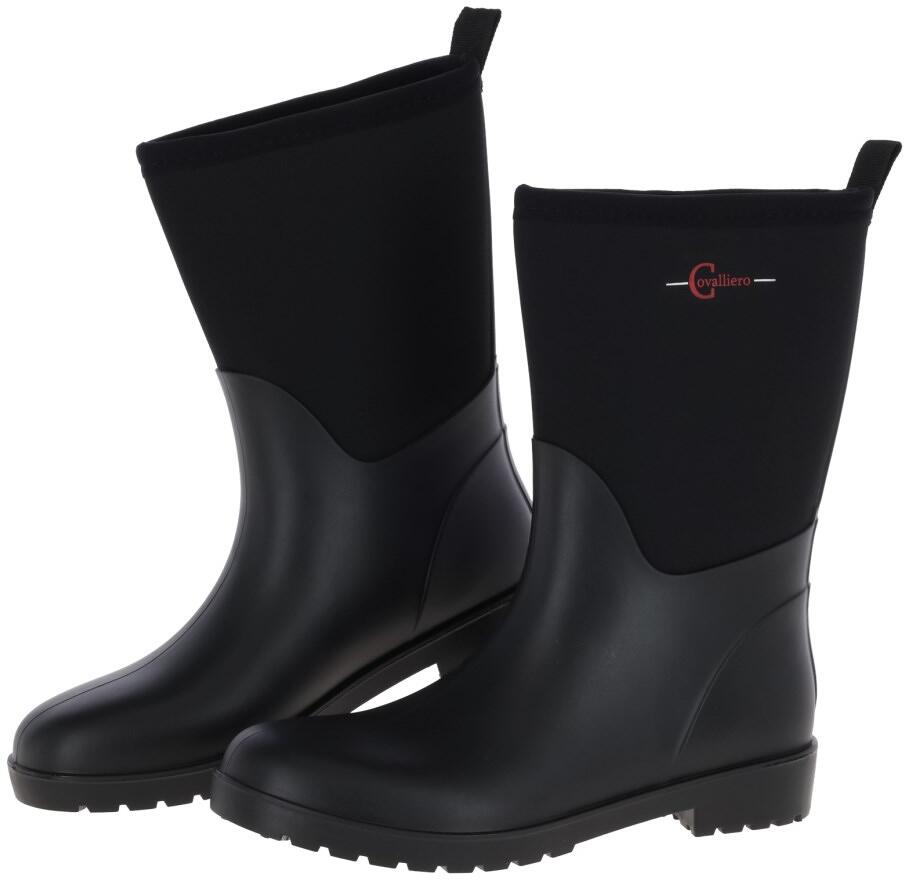 Covalliero NeoLite Stiefel, schwarz, Gr. 43, halbhoch