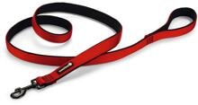 beeztees Parinca Premium Leash, rosso, 180x2,5cm