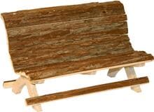 Panchina in legno KERBL Pet Nature, 30x15x18cm