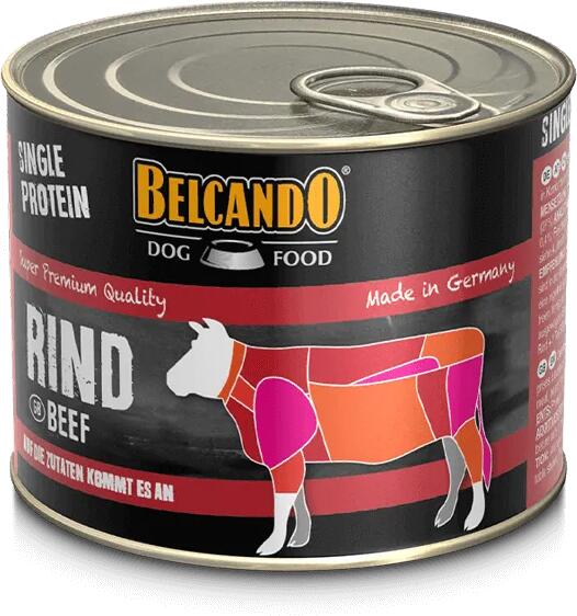 Belcando Single Protein Nassfutter mit Rind, 6x200g
