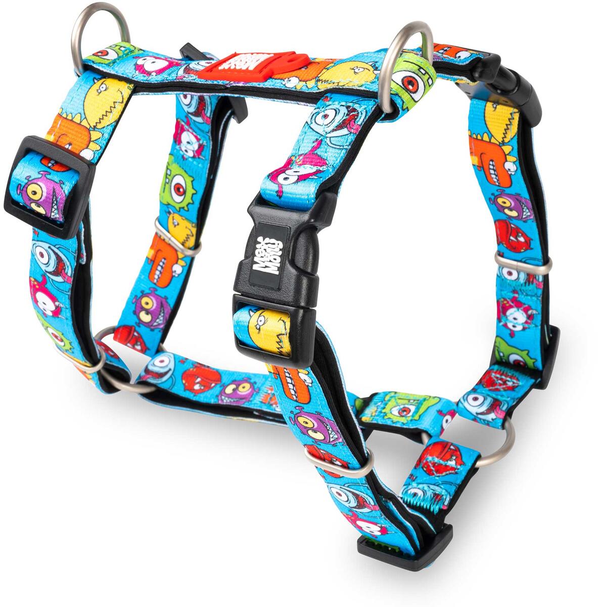 Max & Molly Little Monsters H-Geschirr, L
