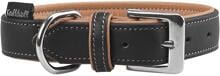 Knuffelwuff Arcadia Hundehalsband, 34–41cm, 2,8cm, schwarz