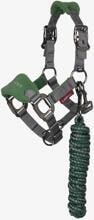 LeMieux Mini Vogue Halter and Lead Rope, Hunter Green, Mini