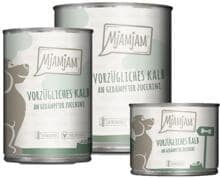 Mjamjam Nassfutter mit Kalb & Zucchini