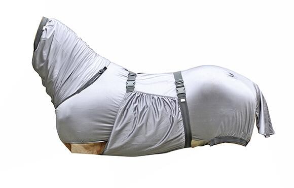 HKM Security Ekzemer-Decke, grau, 125cm