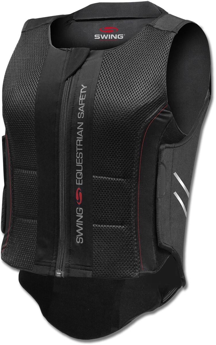 SWING P07 Rückenprotektor, schwarz, Erw.L