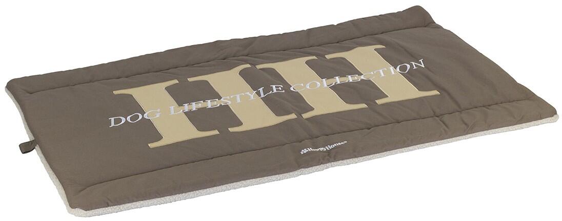Happy House Canvas Decke, taupe, XXL, 123x75cm