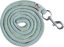 HKM Corda Catherine con moschettone, verde/blu medio, 180 cm