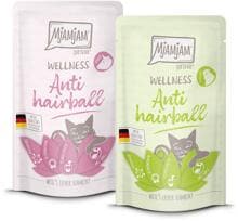 Mjamjam Wellness Anti Hairball Katzenfutter, 12x125g