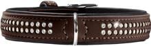 Collare HUNTER Softie Deluxe, marrone/nero, XS-S, 40 cm