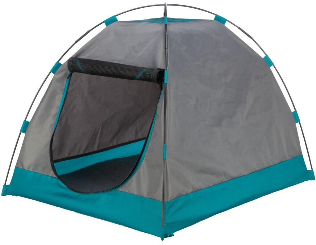 Trixie Zelt für Hunde, 80x63x65cm, dunkelgrau/petrol