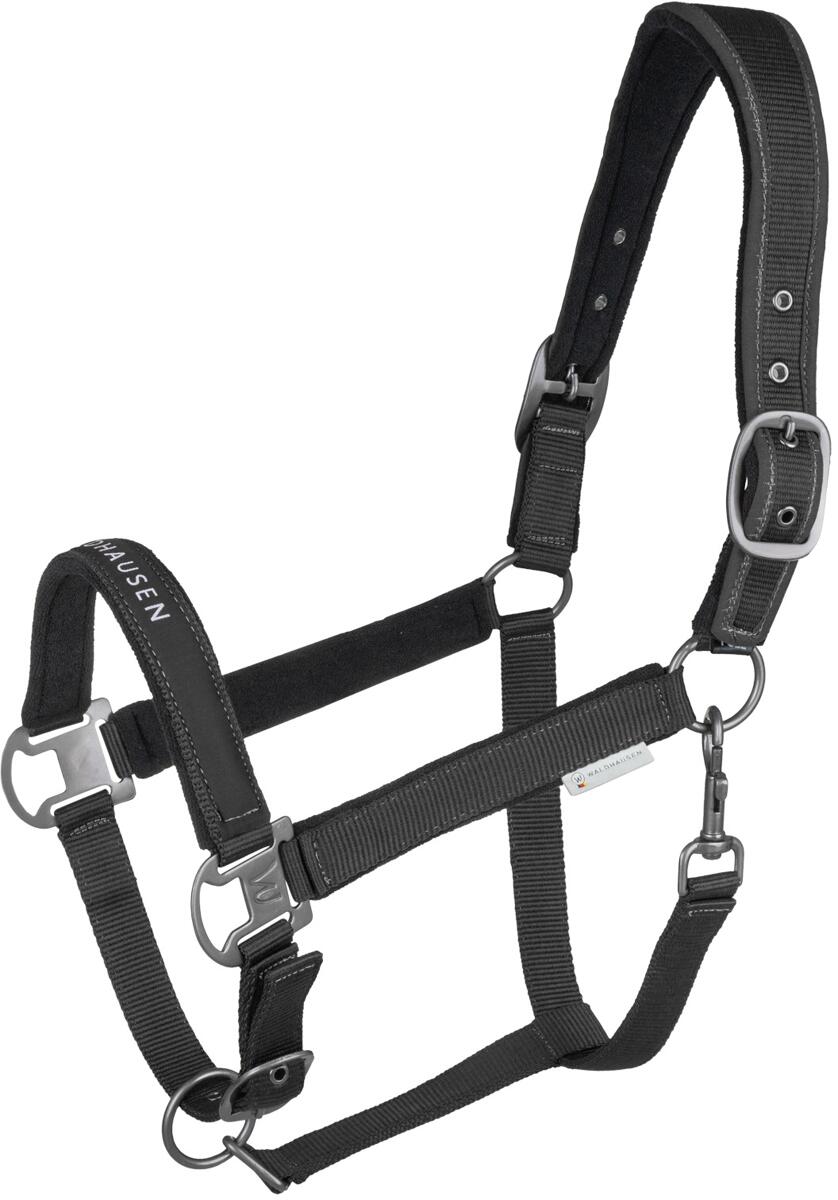 Waldhausen Athletic Halfter, schwarz, Cob
