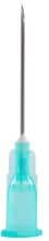 KRUUSE cannula monouso, verde, 0,8x25 mm, 21Gx1, 100 pezzi