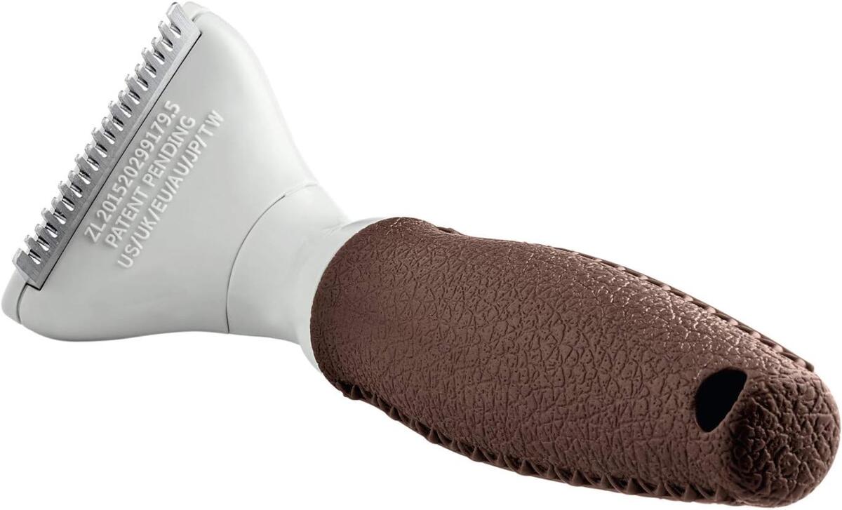 HUNTER SPA Trimmstriegel mit Spezialklinge, 17,5x6cm