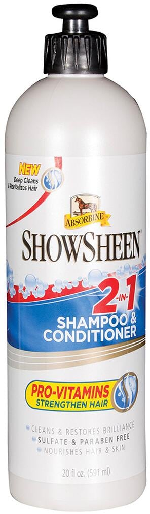 Absorbine Showsheen Shampoo & Conditioner, 591ml
