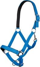 HKM Stars Softice cavezza, fodera morbida, blu fiordaliso, pony