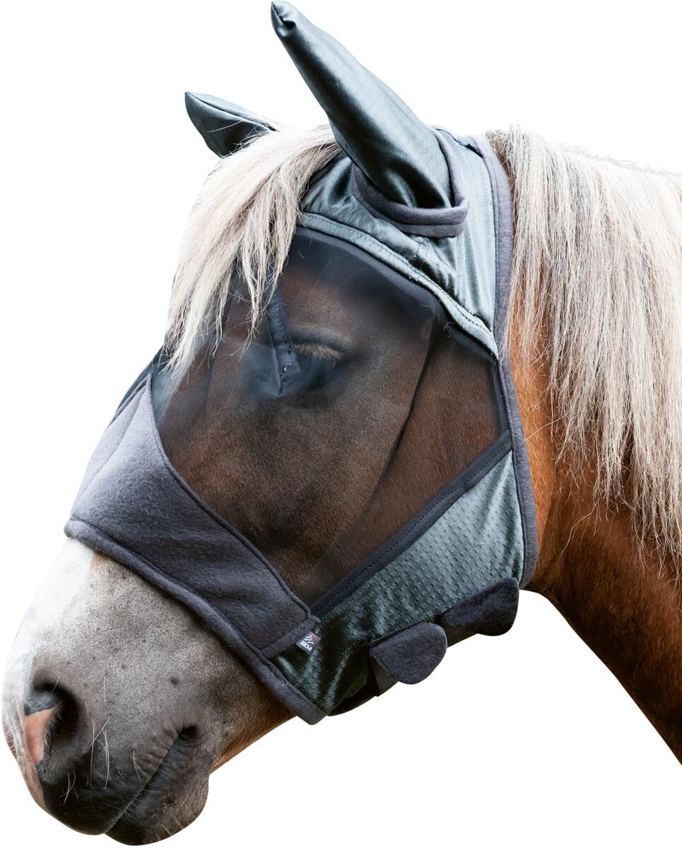 HKM High Professional Fliegenschutzmaske, dunkelgrau, M