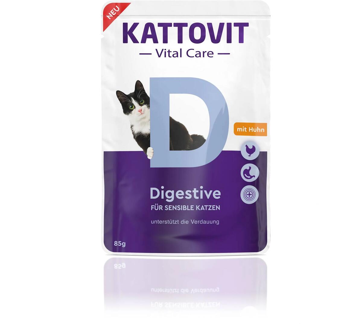 Kattovit Diet Vital Care Digestive Nassfutter, 24x85g