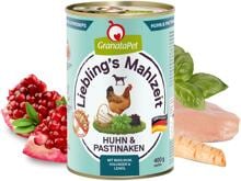 GranataPet Lieblings Mahlzeit Nassfutter mit Huhn & Pastinaken