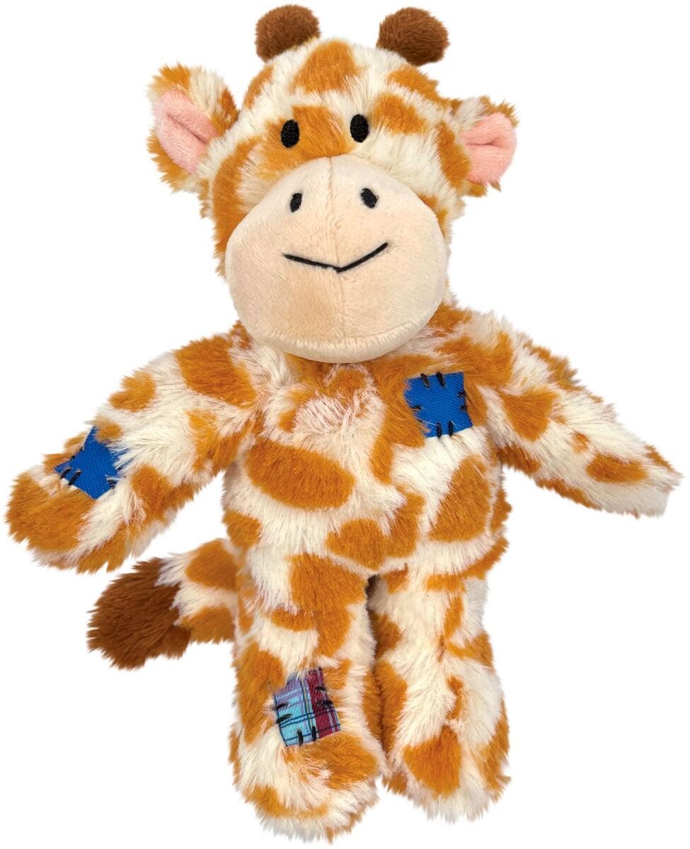 KONG Wild Knots Hundespielzeug, Giraffe, 24cm