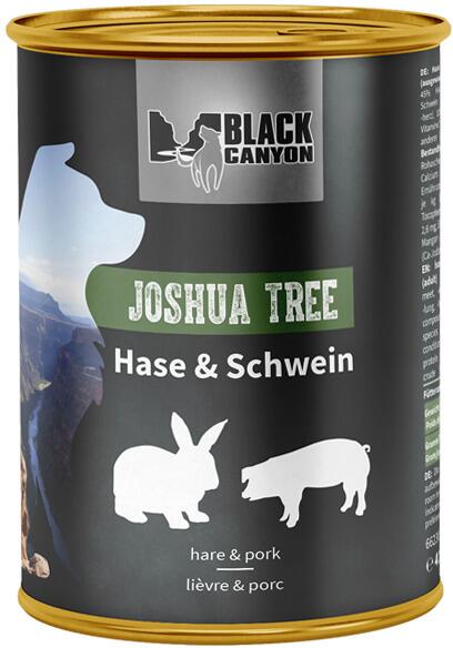 Black Canyon Joshua Tree Nassfutter mit Hase & Schwein, 12x410g