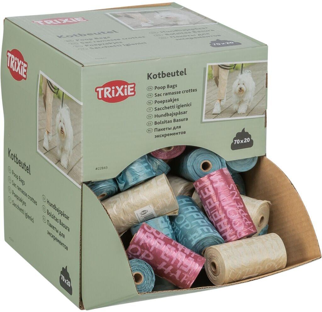 Trixie Hundekotbeutel, sortiert, 20 Beutel/Rolle
