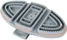Waldhausen Flex curry comb, peach/chrome grey