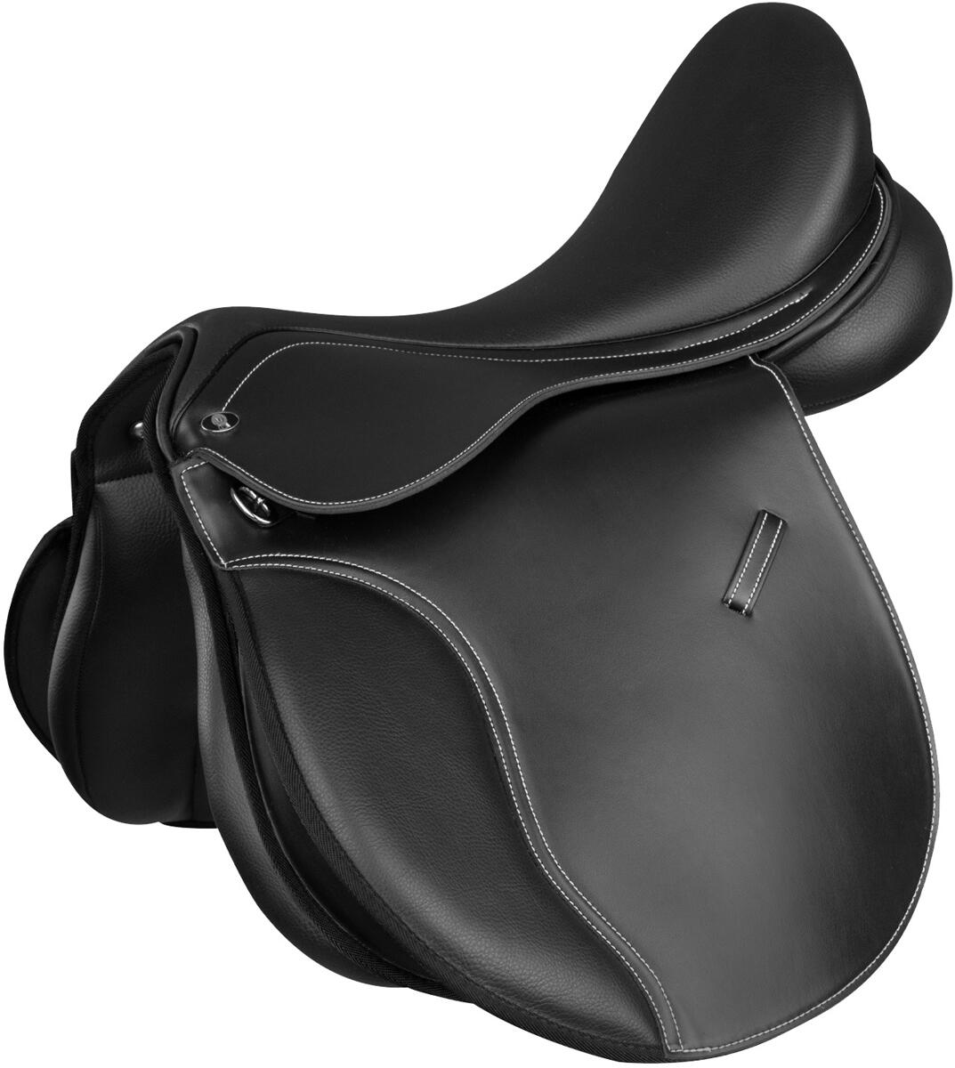 Waldhausen Economic Vielseitigkeitssattel, Synthetik, 44cm, schwarz