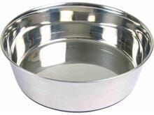 Ciotola Trixie, acciaio inox/gomma, 0,5L/ø14cm