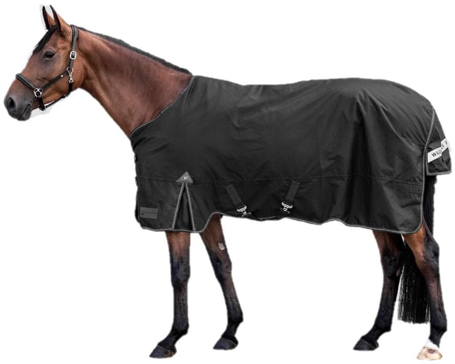 Waldhausen Arctic Outdoordecke, light, schwarz, 155cm