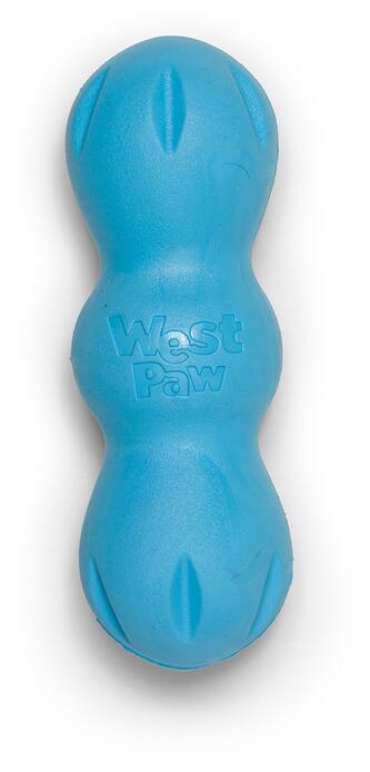 WestPaw Rumpus Hundespielzeug, blau, S, 13cm