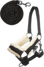 HKM Hobby Horsing cavezza e corda, nero