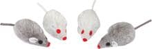 KERBL Pet Spielmaus, 5cm, 4 Stück