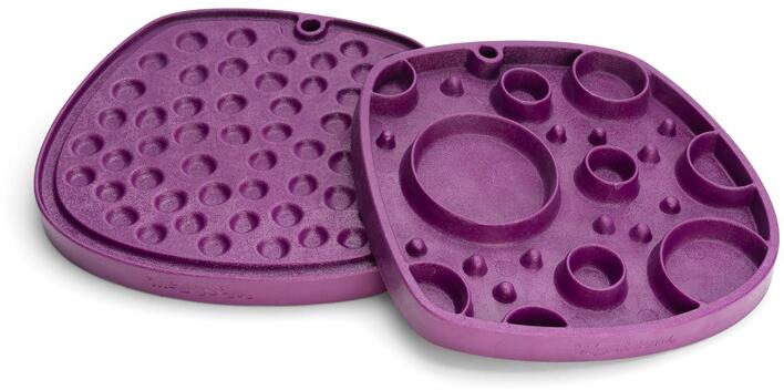 WestPaw Seaflex Feast Mat Bubbles, berry