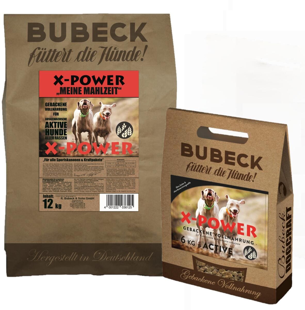 Bubeck Meine Mahlzeit X-Power Trockenfutter PetPoint Charly