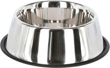 Ciotola KERBL Pet in acciaio inox, bordo extra alto, antiscivolo, 1825ml