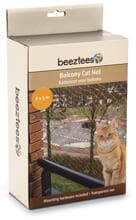 beeztees Balkon-Katzennetz, transparent, 8x3m