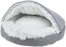 Trixie Harvey Höhlenbett, rund, ø70cm, grau/weiß-schwarz