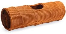 Designed by Lotte Ribbed Katzentunnel, terra, 25x75cm