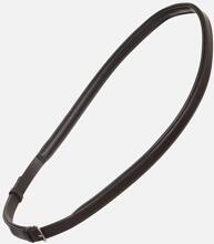 LeMieux neck strap, leather, brown, one size