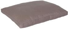 Happy House cushion for rattan basket, reversible, rectangular