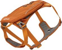 Kurgo Cascade 2-in-1 dog harness, orange