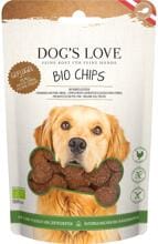 Dogs Love Organic Chips dog snack with poultry, 150g