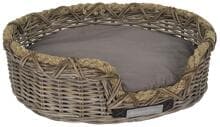 Happy House Rattan Korb mit Schnur, oval