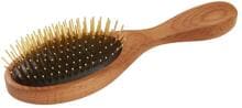 Keller Luxury PNEUMATIK dog brush, thick pins, 22.2x6.2cm
