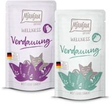 Mjamjam Wellness Verdauung Katzenfutter, 12x125g