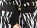 Covalliero RugBe Zebra Fliegendecke inkl. Halsteil