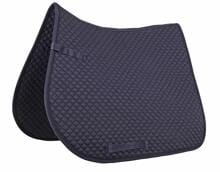 Cuscinetto da sella HKM, trapuntato piccolo, blu, pony eventing