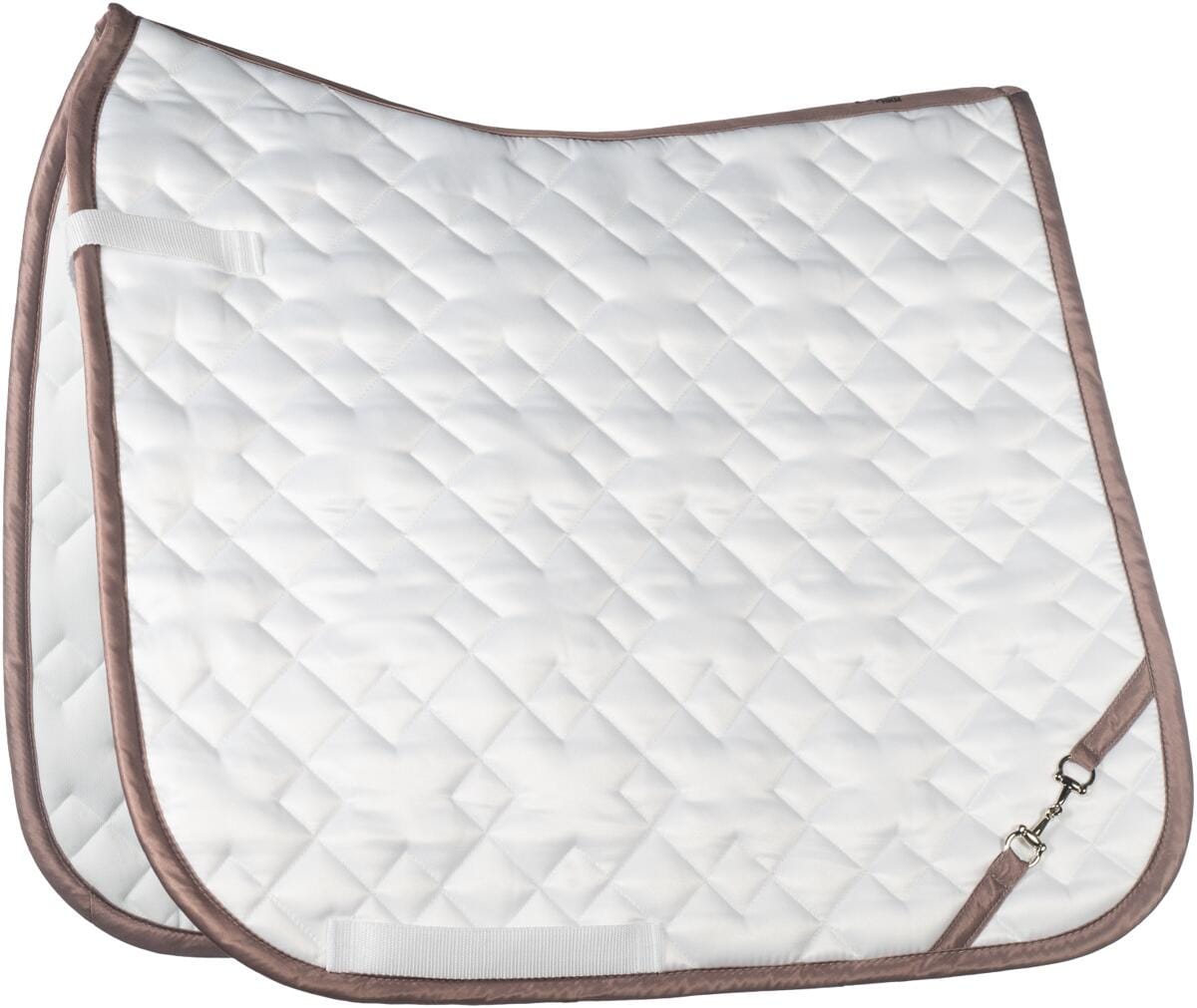 HKM Golden Bit Schabracke, weiß, Dressur