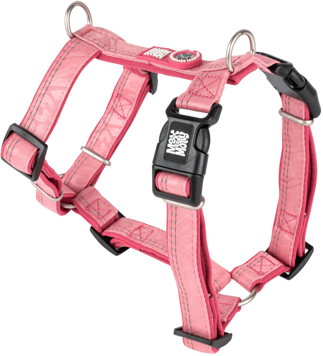 Max & Molly Matrix 2.0 Komfort H-Geschirr, rose, L